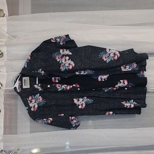 Mens casual short sleeve shirt